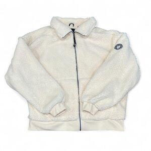 DKNY Sport Cream Sherpa Jacket